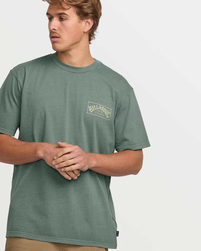 CAMISETA MASCULINO BILLABONG ORIGINAL ARCH PREMIUM WW – foto 3
